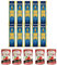 Lot de 10 boîtes de pâtes de Cecco 100 % italiennes à spaghettis n ° 11 pâtes 500 g + Italian Gourmet 100 % italiennes pelées 5 x 400 g