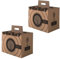 Tradineur - Pack de 12 Copas - Modelo XXL - Capacidad: 730 ml - Ideal para Vino - Aptas para lavavajillas - Tamaño Aprox: Ø 7,2 x 22,5 cm