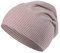 Sterntaler GOTS Beanie Ringel - Babymütze aus Singlejersey (Bio) gestreift - anschmiegsame Unisex Beanie Mütze variabel tragbar - Baby und Kinder Übergangsmütze, samtrosa, Größe 51
