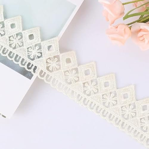 45 mm Vielfalt Ausschnitt Design Spitze Kleidungsstück Dekoration Nähen DIY Hut Tasche Kleid Zubehör Unterwäsche Hochzeit Party festliche Spitze