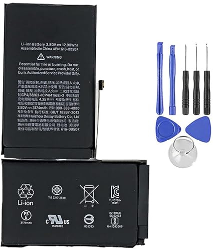 BATTERIA COMPATIBILE CON APPLE IPHONE XS MAX 3174MaH ZERO CICLI A1921 A2101