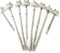 Artemisia Capteur de thermocouple de Type 50 à 500 mm K, sonde à Haute température en Rhodium en Platine, contrôle du Four en céramique mesurant 1300 degrés (Size : 250mm)