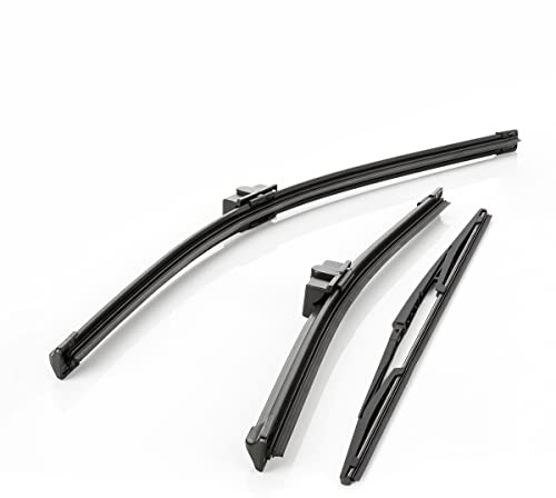 LST Scheibenwischer Set vorne hinten Frontwischer Heckwischer Kompatibel mit Alfa Romeo 147 ab 04/2005