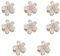 XPEX Lot de 8 Mini Pinces à Cheveux, Pinces à Cheveux pour Filles, Pinces à Cheveux pour Femmes, adaptées au Quotidien, fête, Mariage.