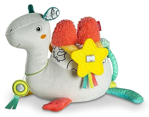 Fehn Spieluhr Baby Einschlafhilfe Kamel - Kuscheltier mit Einschlafhilfe Melodie Brahms Wiegenlied - Babyspielzeug für Unterwegs und Zuhause - Musikspielzeug für Babys und Kleinkinder ab 0+ Monaten