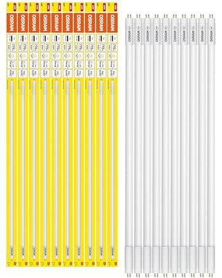 OSRAM LED TUBE T5 HF L13 SHORT 517 mm, lineare LED-Röhre, 7W, 770lm, 3000K, warmweißes Licht, LED-Ersatz für klassische T5-Leuchtstoffröhren mit G5 Sockel, lange Lebensdauer, energiesparend,10-Pack