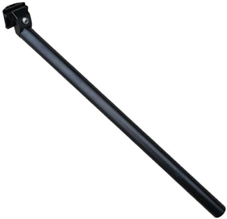 Xotiq SattelstüTze 30,4 × 550 mm klappbares Fahrrad-Sitzrohr, verlängerte Sattelstütze for Elektrofahrräder, integrierte Sattelstütze aus Aluminiumlegierung, mattschwarze Stütze SattelstüTze Gefedert