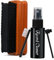 Kit de nettoyage 4 en 1 pour disques vinyles - Kit de nettoyage pour disques vinyles - Comprend une brosse 2 en 1 en velours et microfibre - Liquide de nettoyage, un plumeau et une brosse à stylet
