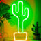 YIVIYAR Cactus Lights Neon Light Sign Cactus Neon Light Cactus Neon Signs LED Neon Wall Lights Neon Light Signs Neon Light Neon Light per ragazzi Luci al neon per camera da letto Bar Decorazione per