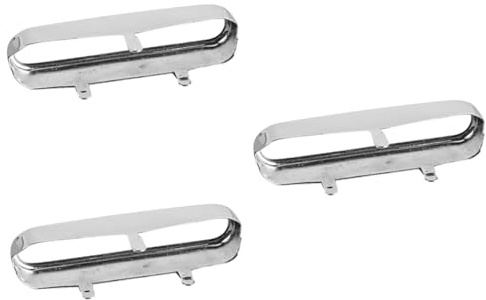 ibasenice 3stücke Humbucker Pickup Cover Aus Nickel Hohl-design Gitarre Langlebige Metallkonstruktion Installieren Für Musiker Und -enthusiasten