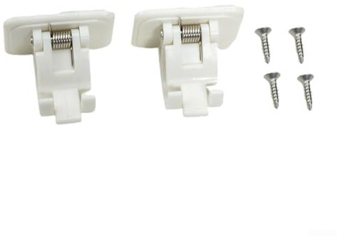 Verabschieden Sie sich von unordentlichen Ruten, Wandmontage, Angelruten-Clips, Klemmen-Halter (2 Stück)