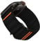 Suitisbest Straps Compatible with Apple Watch Ultra Strap 49mm 46mm 45mm 44mm 42mm, Stretchy Nylon Sport Loop Strap with S-Hook for Apple Watch Ultra 2/ Ultra SE Series 9 8 7 6 5 4 3, Black