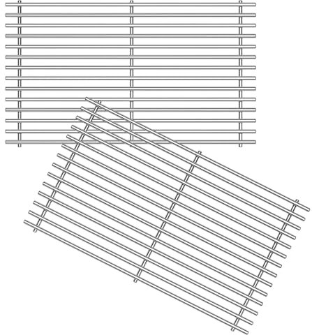 OTAMECE 7637 Grillroste Ersatz für Weber Spirit Grillteile, 17,5 x 10,2 Zoll Grillrost für Weber Spirit E-210 E-215 E-220 S-210 S-215 Spirit II E-210 E-220