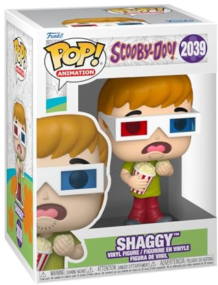 Funko POP! Animation: Scooby Doo - Shaggy Rogers | Official Cartoon/Animation Merch - Collectable Vinyl Figurine for Shelf Display - Birthday Gift Idea for Fans and Collectors