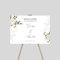 Personalised Wedding Welcome Entrance Sign Board Custom Large Acrylic Plaque Modern Wedding Reception, Engagement Party Decor (Design 15)