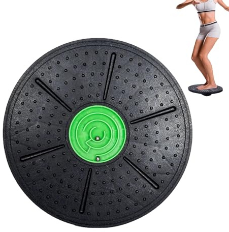 Balance Board Maze, 2025 New Balance Board with Marble Maze, 10°-30° Tilt Non-Slip Round Fitness Wobble Boards for Core Strength Stability, Yoga/Pilates for Home Gym Office
