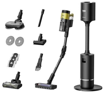 Beko VRT97325VY, Aspirapolvere multiciclonico, Nero, 450 W, 80 decibeles