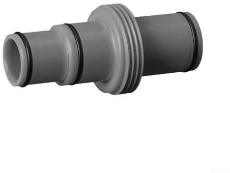 Getdoublerich Hose Adaptor Replacement, Systems Hose Connector 38 mm and 32 mm Connector for Pool Hose Adapter for Connecting Heater or Creating Bypass(A)
