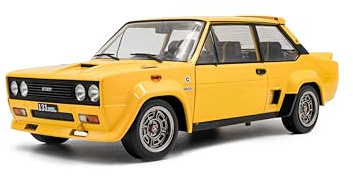 Solido 1:18 Fiat 131 Abarth 1980 Yellow