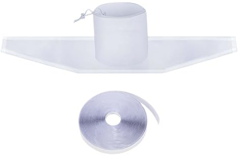 Kit de Calfeutrage Fenêtre pour Climatisation - Kit De Ventilation Mobile Pour Fenêtre De Climatiseur | Protection Contrôle Température pour Sécheuse et Camping-Car