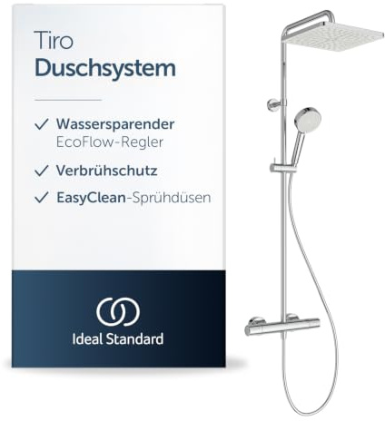 Ideal Standard Tiro sistema doccia con termostato – Cromo