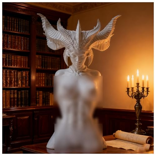 Macamolly Home Decoration Meerjungfrau Skulptur als kreative Geschenkidee für Frauen Freundin oder Kind 20cm hoch perfekt für Home Decor und Schreibtisch