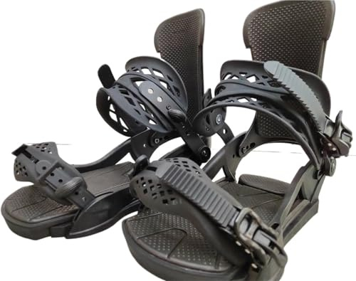 WDSBZNB Fijaciones Snowboard Fijaciones de Snowboard equilibradas y seguras for Adultos(S)