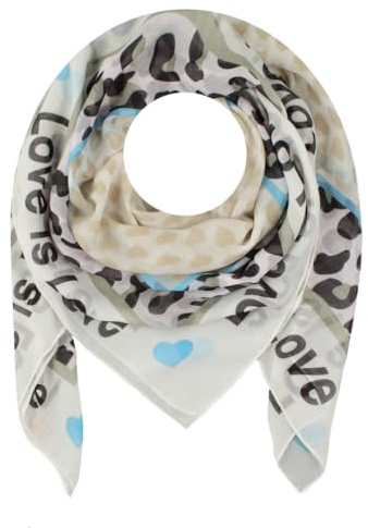Majea - Dreieckstuch Damen-Halstuch, Schal Scarf Stola Quadratischer Schal Damen (880070)