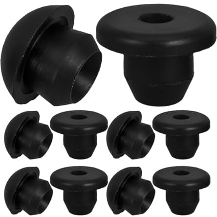 Luxshiny 12pcs Rubber Bottle Jack Oil Plugs Set for Vehicle and Engine Oil, Sturdy Sealing Accessories for Automotive Repair and Vehicle Repairs, for DIY Enthusiasts and Mechanics