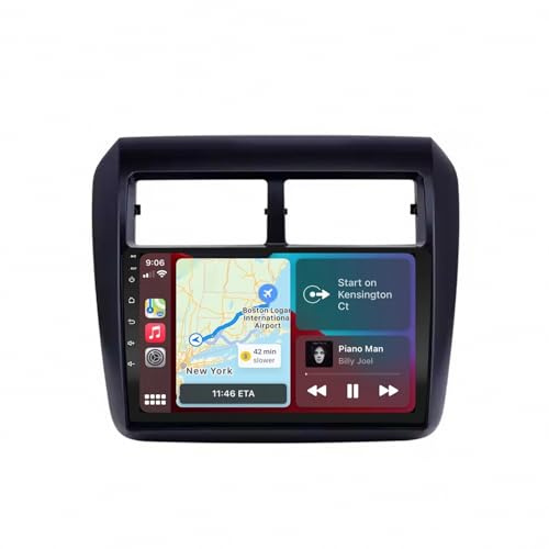 Radio de Coche 2 DIN para Volvo S60 V60 2011-2020 Enlace Espejo, Navegación, Siri, Aux, Bluetooth, Airplay, Lectura de Vídeo, Navegación GPS, Mirror, 8 Nuclear 8G+256G