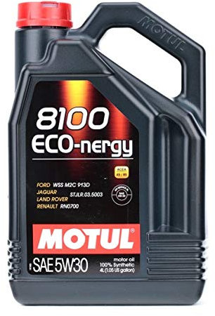 MOTUL Motoröl 5W-30 Synthetiköl Motor Öl ACEA A5/B5 API SL API CF ECO-NERGY 4L