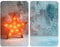 WENKO Star Hob Protector, Set of 2, 30 x 52 cm