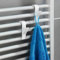 SHOP-STORY - Ganchos de toalla para radiador de baño - Pack de 6