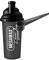 MEGAMAX Nutrition Shaker Schwarz 700 ml BPA frei mit Dosierlöffel für Protein Shakes, spülmaschinengeignet | für Eiweißshakes Krafttraining, Bodybuilding | Mixbecher mit Schraubverschluss