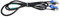 EUROLITE Kombikabel DMX P-Con/3 Pin XLR 3m | Power-DMX-Kabel