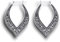Madamlili 925 Sterling Silber Ohrringe | Vintage Marokkanisches Design | Filigrane Boho Ohrringe | Antik & Matt Gebürstet | Leicht & Elegant | Geschenk für Frauen
