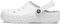 Crocs Unisex Erwachsene Baya Lined Clog Clog, White/Light Grey, 39/40 EU