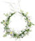 Hochzeit Haarkranz Krone Blumenstirnband Blumenkrone Haarschmuck Haarkranz Blumenkranz Haarschmuck Boho Blumen Haarkranz Mädchen Blumenkranz Mit Verstellbarem Band, Für Hochzeitsfeier, Strand Party