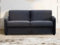 Vente-unique Schlafsofa mit Matratze 3-Sitzer - Stoff - Anthrazit - TOMAKA