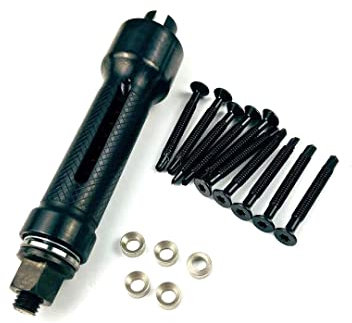TPM Go Estrattore per serrature per cilindri per auto, con 10 viti esagonali da 4,2 mm, kit di prelievo per serrature automatiche