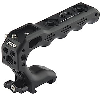Nitze NATO TOP Handle,Mini Handle Grip mit NATO Clamp,Kamera Griff für Camera Cage, Universal Video Rig, DSLR Kamera Kamerakäfig (Lil Stinger II Handle) -PA28M-D1