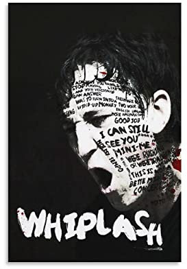 TSALF Poster Kunstdrucke Kein Rahmen Movie Whiplash Classic Character Art Poster Coole Kunstwerke Malerei Wandkunst Leinwand 50x70cm