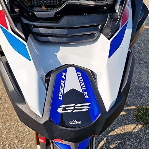 Resin Bike Motorcycle 3D Stickers Compatible with BMW R 1250 GS Adventure Rallye 2022. Front Protection from Bumps and Scratches. Resin Stickers - Gadget Moto