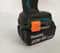 Side Mounted MAGNETIC Bit Holder for MAKITA 18V and Ryobi 18V Drills, Drivers, Impacts (Orange)