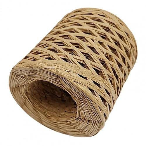 YOGAY Hilo de Rafia de 200M, Envoltura Decorativa para Regalo, Hilo de Papel de Embalaje de Paja de Rafia para Suministros para Hornear DIY, Cordel para Fiesta, artesanía de Embalaje