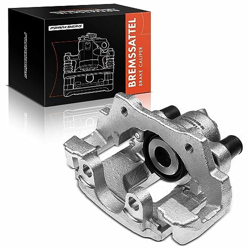 Frankberg Bremssattel Bremszange Hinten Links mit Halter (Lochabstand Halterung 76.2mm) Kompatibel mit 3er E46 Z4 Coupe E86 Z4 Roadster E85 Replace# 34211165034