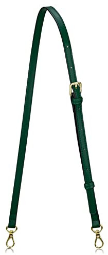 Allzedream Taschengurt Leder Umhängetasche Einstellbar Gurt Zum Wechseln Damen Schultertaschen (Grün)