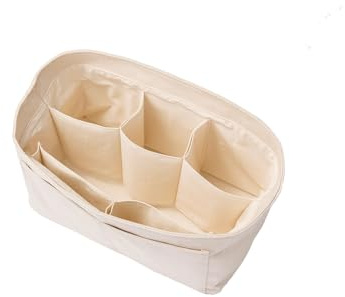 YONBEN Handtaschen-Organizer-Einsatz, Tasche-in-Tasche-Filzstoff-Handtaschen-Organizer, 4 Größen für Speedy Neverfull (Beige, Medium)