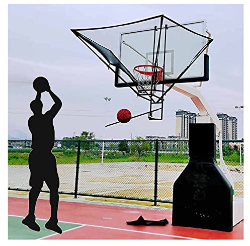 Basketball Rebounder Basketball Wurftrainer Aufhängung Basketball-Rückholhalterung Für Basketballkorb, Metall Pro Basketball Schießen Aus Der Hand Trainer, Turnhalle Spielplatz Basketball-Trainingsger