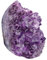 Nupuyai Amethyst Druse Groß Kristall Rohstein Dekoration, Natürlicher Amethyst Drusensegment Stein Cluster Quarz Crystal Dekorative Steine（400g-500g）